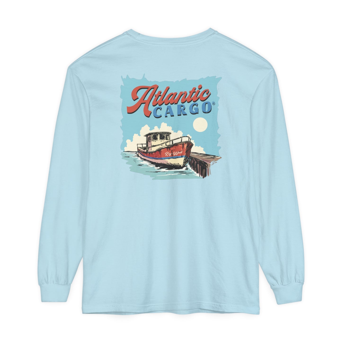 Atlantic Cargo Fishing Boat Long Sleeve Tee