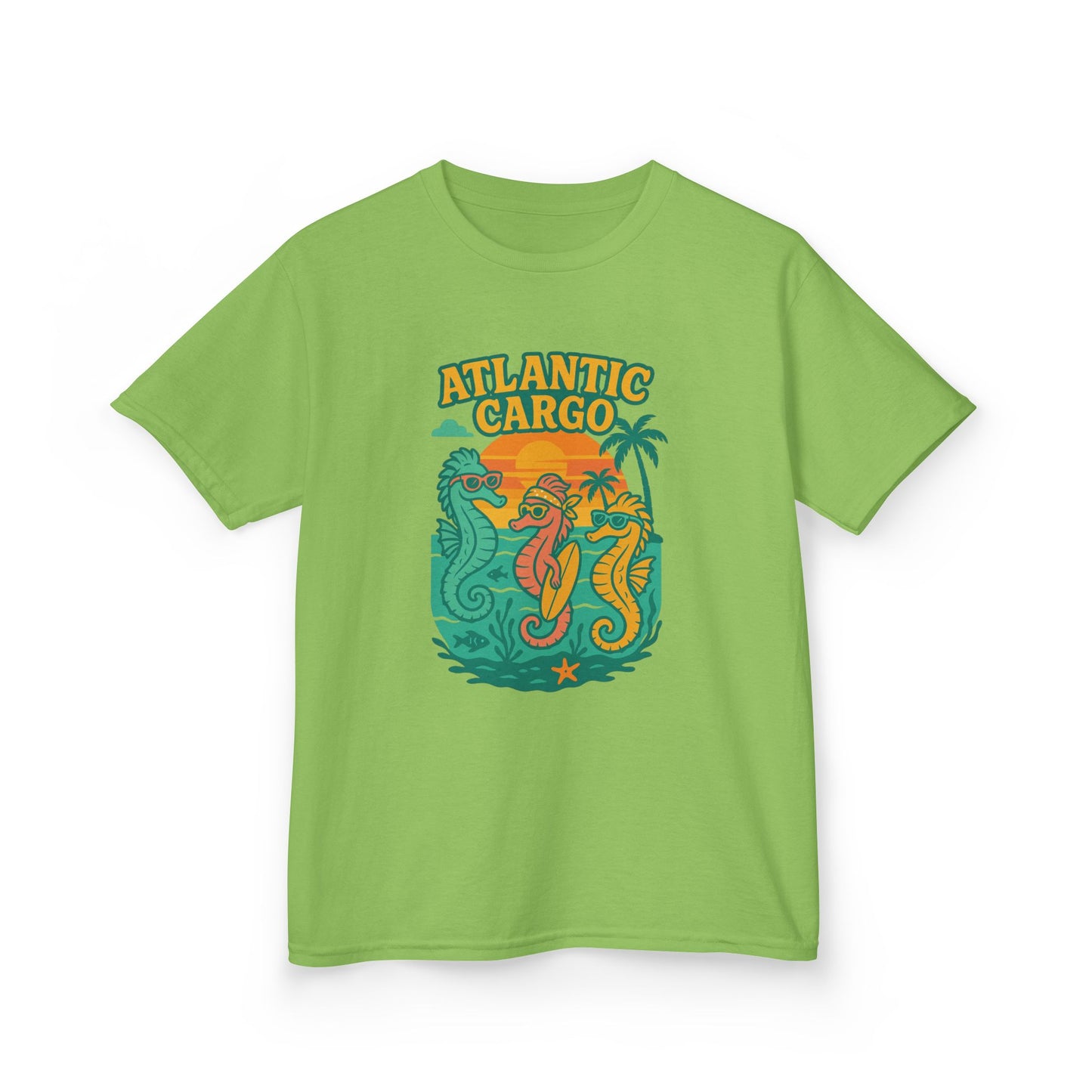 Kids T-Shirt - Atlantic Cargo Sea Horse Fun T-Shirt