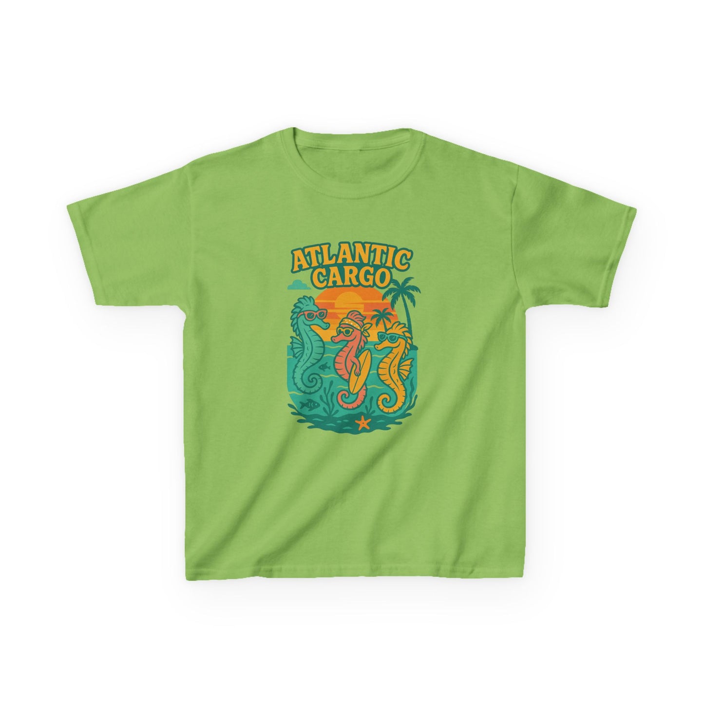 Kids T-Shirt - Atlantic Cargo Sea Horse Fun T-Shirt