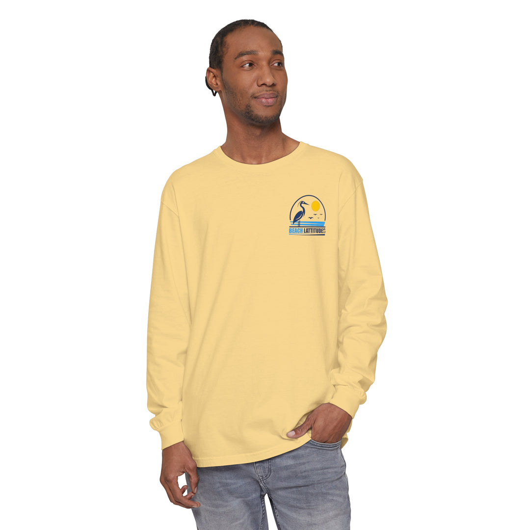 Atlantic Cargo Beach Latitudes Long Sleeve Tee