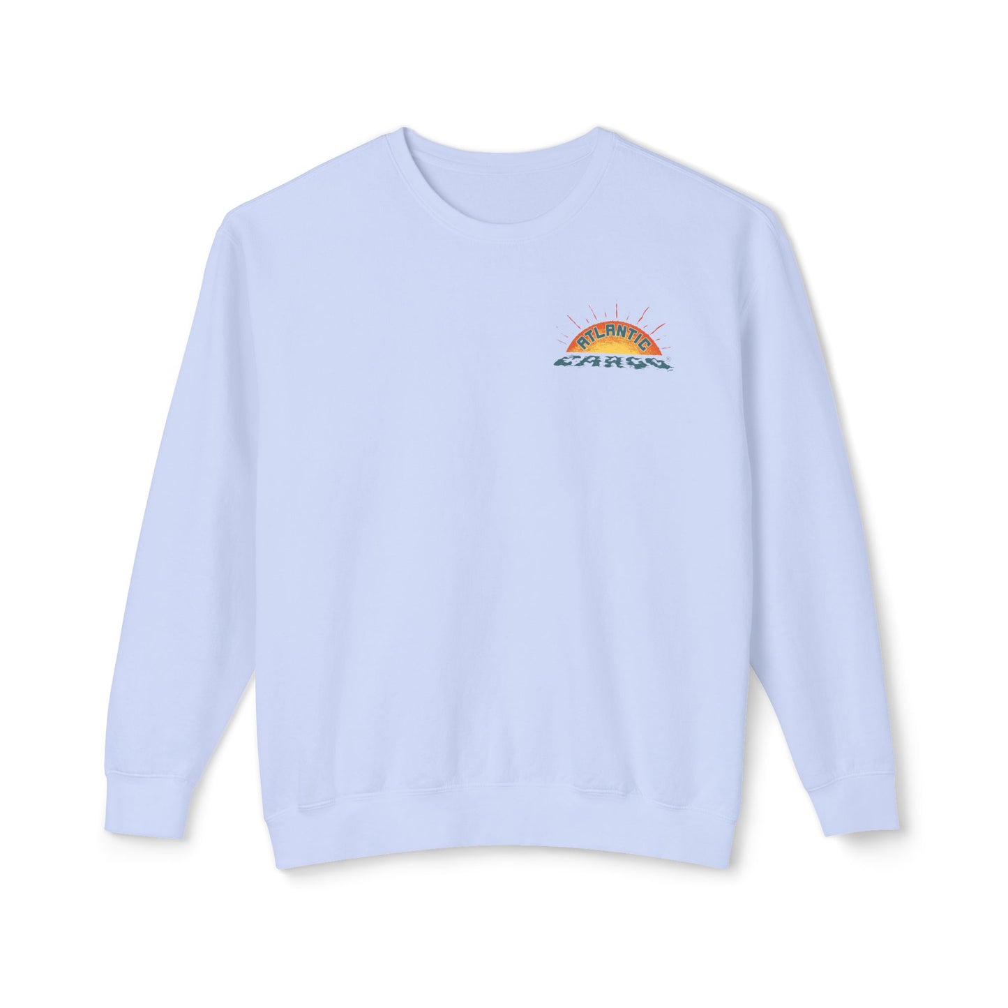 Crewneck Sweatshirt - Atlantic Cargo Coral Print