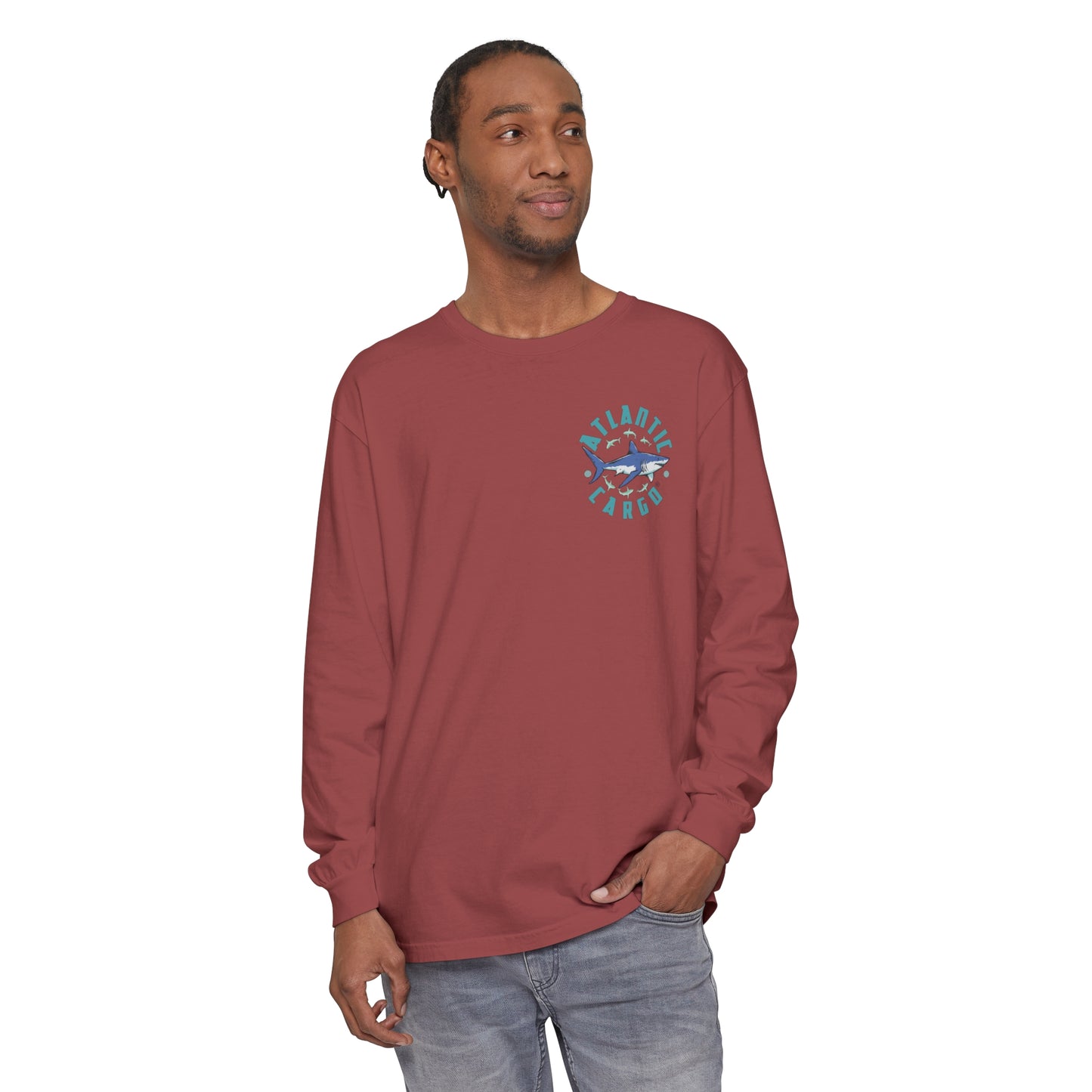 Atlantic Cargo Shark Long Sleeve Unisex Tee