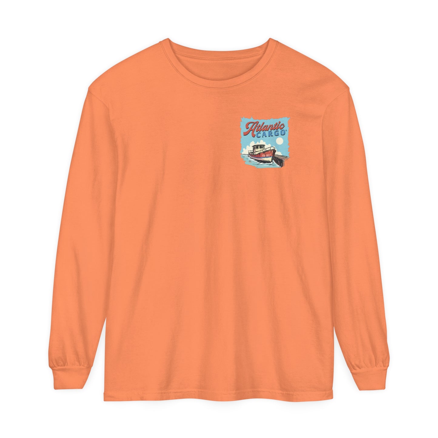 Atlantic Cargo Fishing Boat Long Sleeve Tee