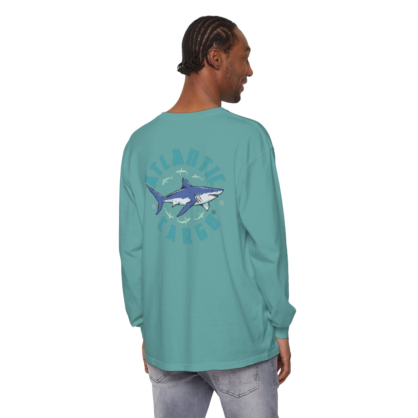 Atlantic Cargo Shark Long Sleeve Unisex Tee
