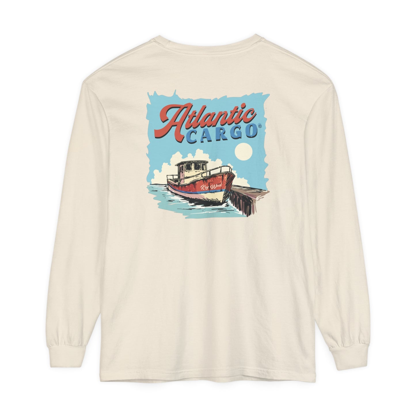 Atlantic Cargo Fishing Boat Long Sleeve Tee