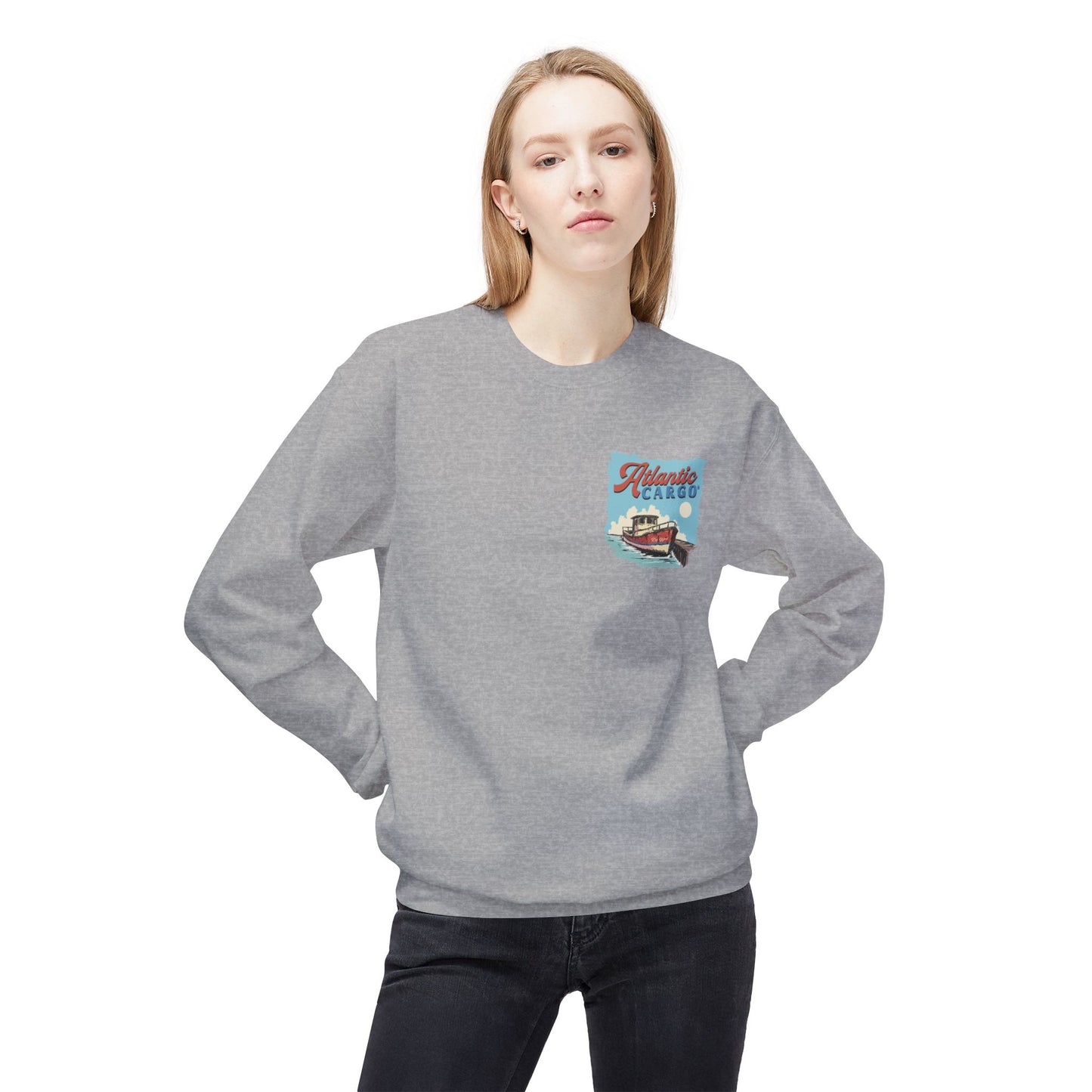 Atlantic Cargo Fishing Boat Sweatshirt