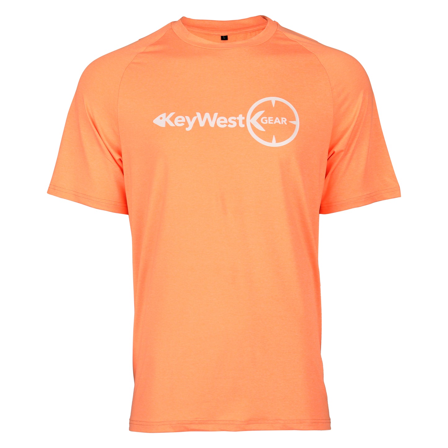 Key West Gear Burnt Orange Short Sleeve Performance Shirt