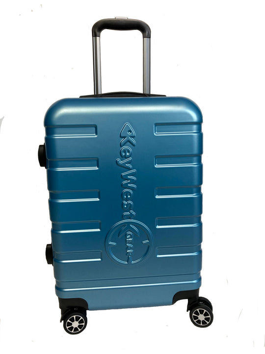 Key West Gear Light Blue Carry-on Suitcase